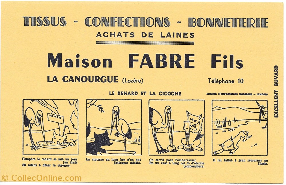 Fabre fils (vers 1930-40) documents anciens factures commerciaux fabre fils vers 1930 40