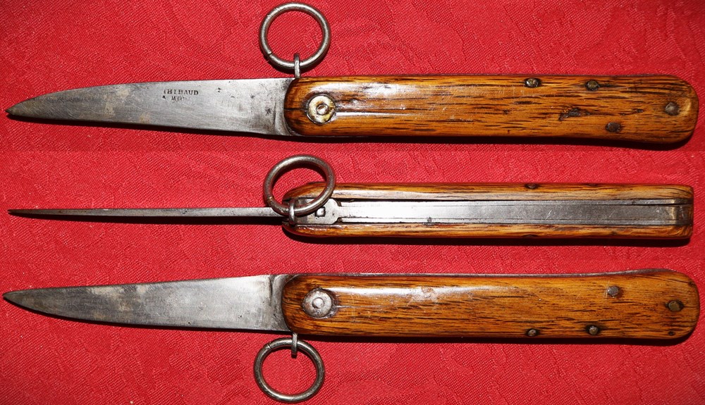 Couteau XIXe - Thibaud à Mende couteaux regionaux couteau xixe thibaud a mende