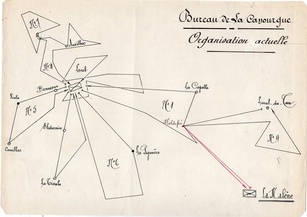 1890 (vers) - Organisation documents anciens marques postales europe 1890 vers organisation