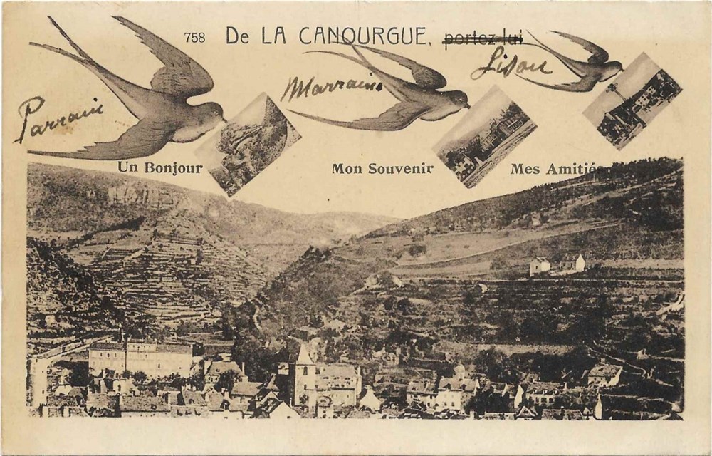 cartes postales europe france c03 758 de la canourgue