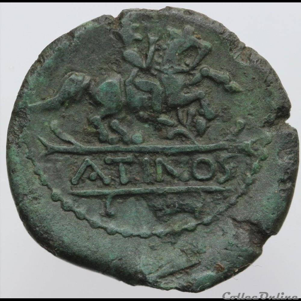 CL série 10.1 - Bronze TATINOS monnaie antique gauloise cl serie 10 1 bronze tatinos