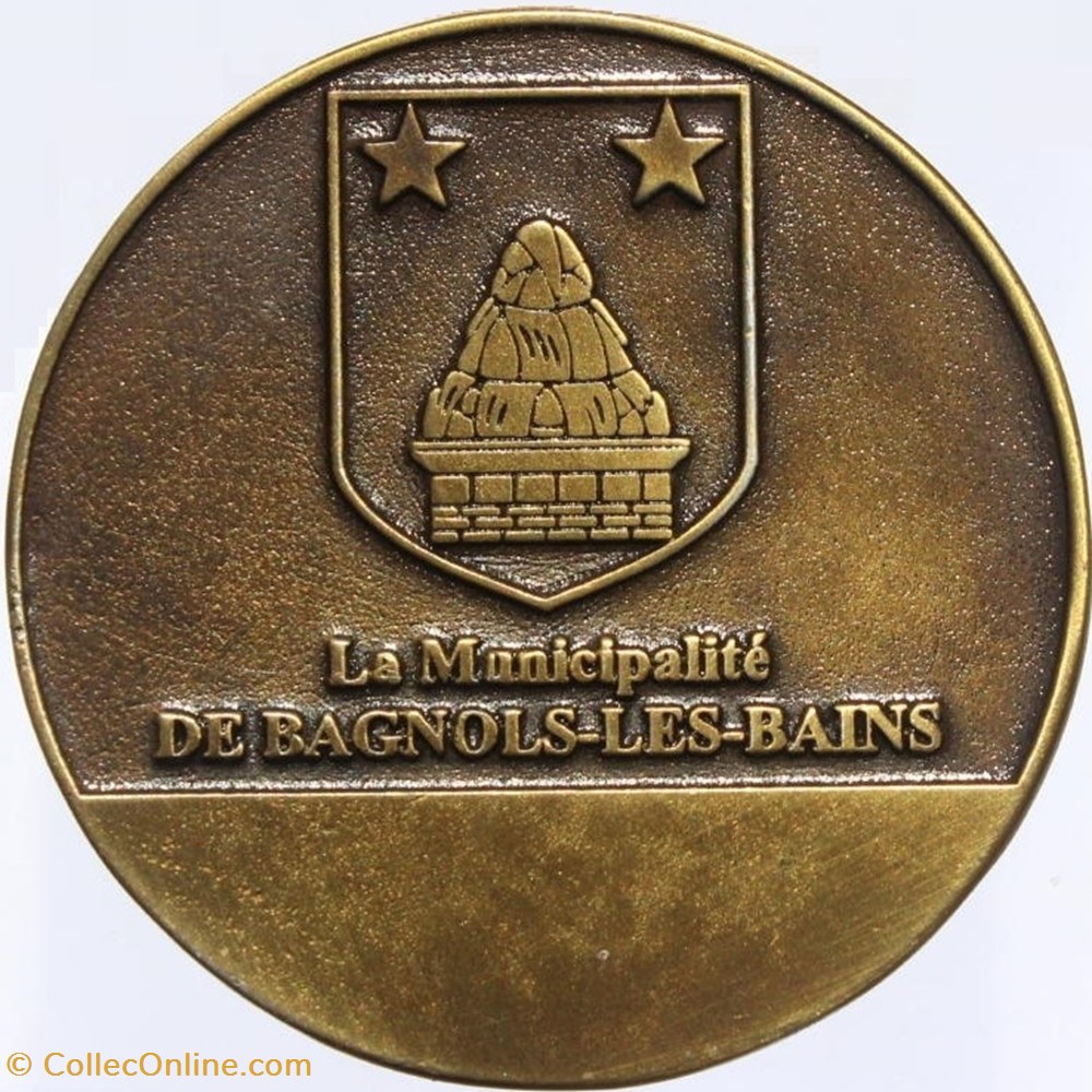 medailles france 2000 vers bagnols les bains