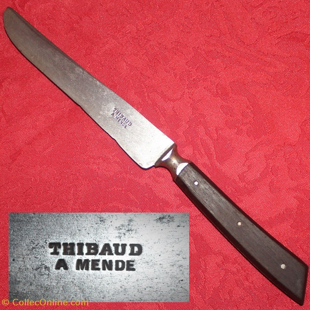 couteaux metier couteau de table thibaud a mende