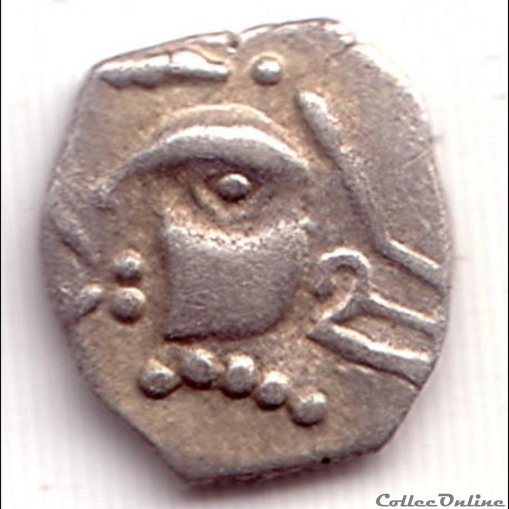 Indéterminée - Obole de style languedocien monnaie antique gauloise indeterminee obole de style languedocien