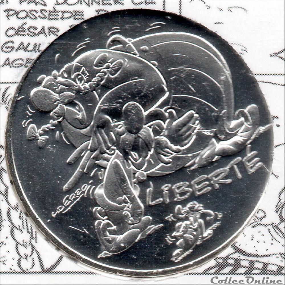 2015 - 10 euro Astérix - Liberté monnaie france moderne 2015 10 euro asterix liberte