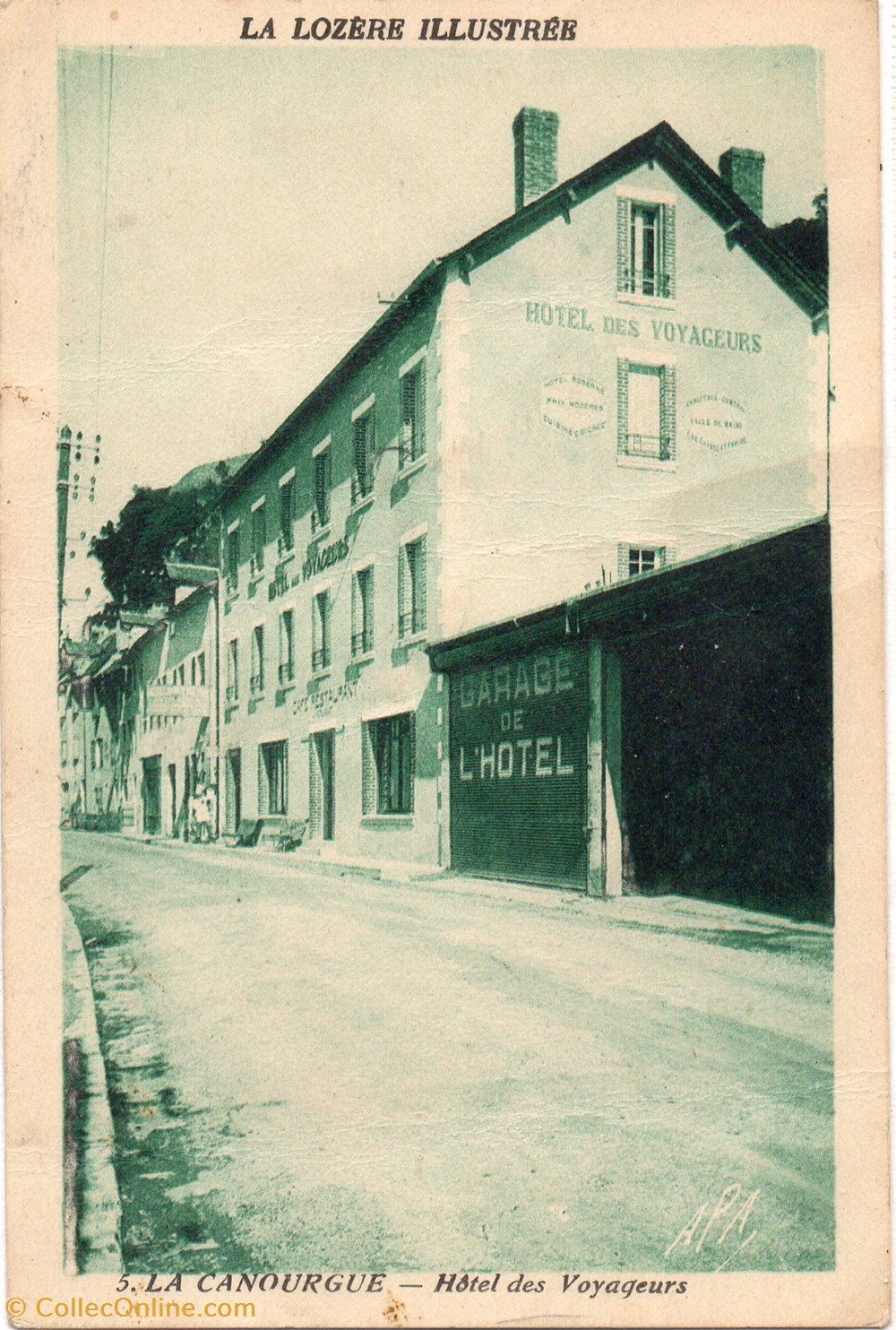 C05 - 5 - Hôtel des Voyageurs cartes postales europe france c05 5 hotel des voyageurs