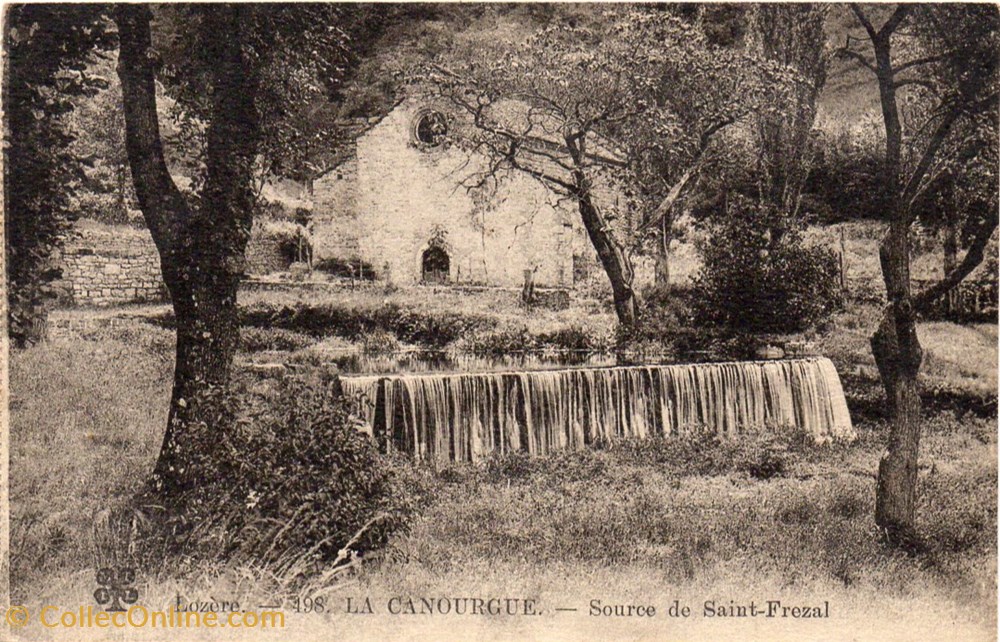 C27 - 498 - Source de Saint-Frézal cartes postales europe france c27 498 source de saint frezal