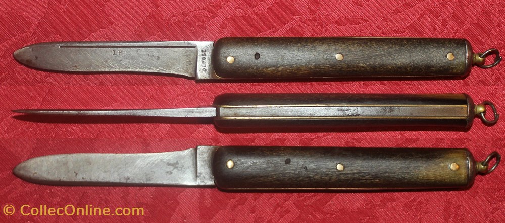 couteaux petit couteau du type rouennais
