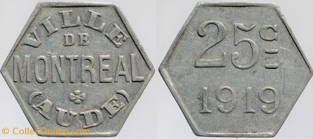 11 - Montréal - 25 centimes monnaies monde france 11 montreal 25 centimes
