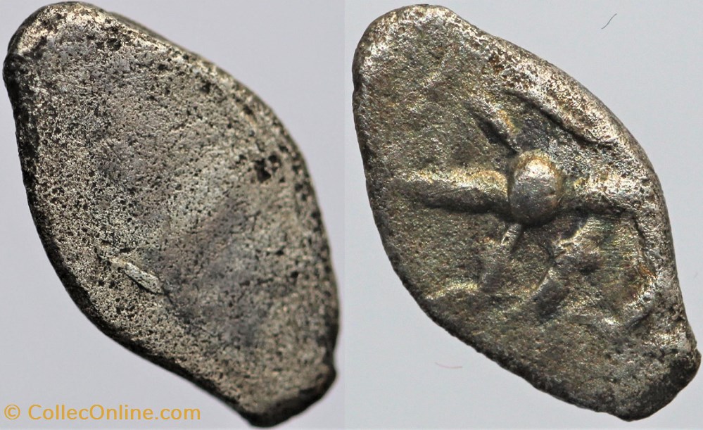 monnaies antiques av jc ap celtes rutenes obole au sanglier