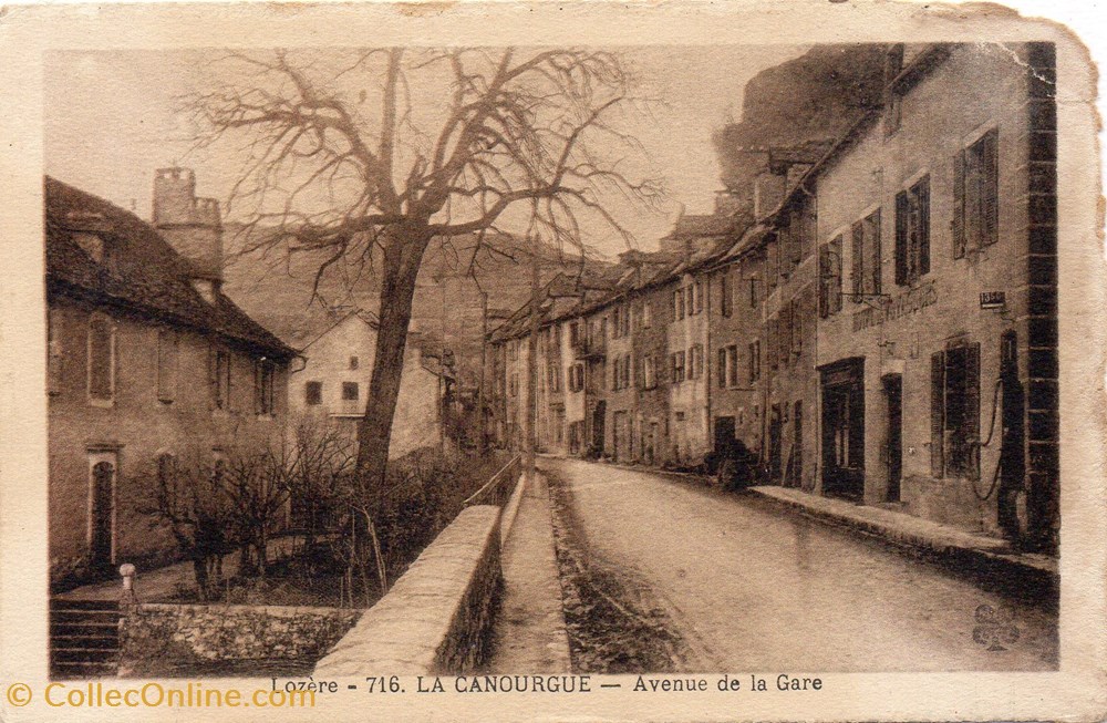 cartes postales europe france c03 716 avenue de la gare
