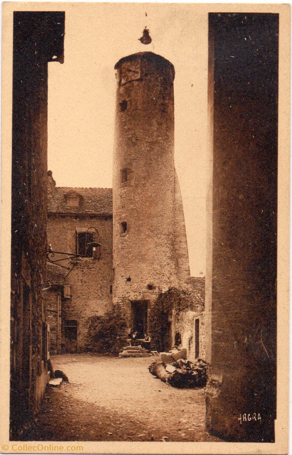 cartes postales europe france c11 218 la tour de horloge