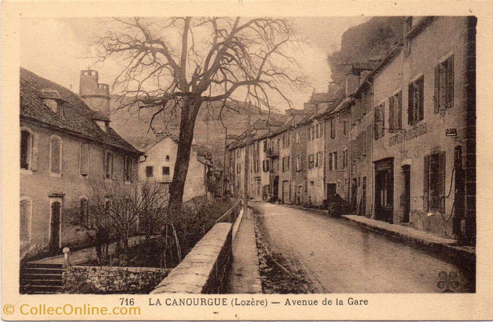 cartes postales europe france c03 716 avenue de la gare