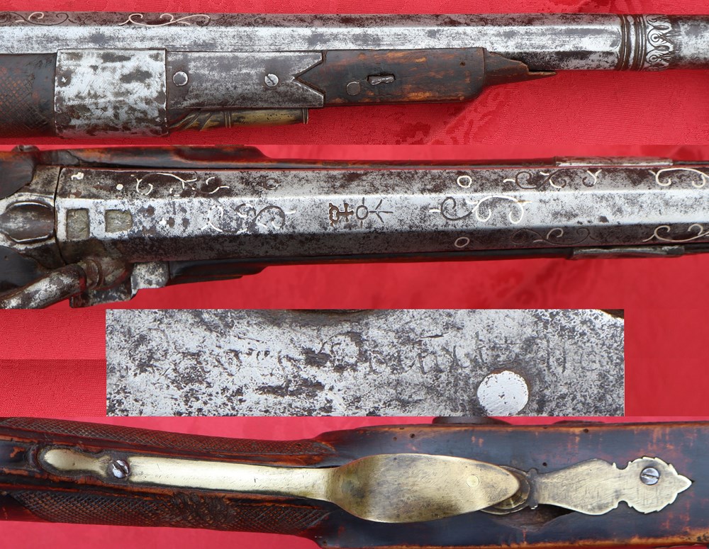 Fusil de chasse XVIIIe militaria autres fusil de chasse xviiie