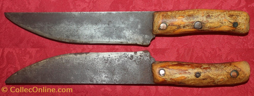 Hebrard à Larbussel, couteau fixe. couteaux hebrard a larbussel couteau fixe