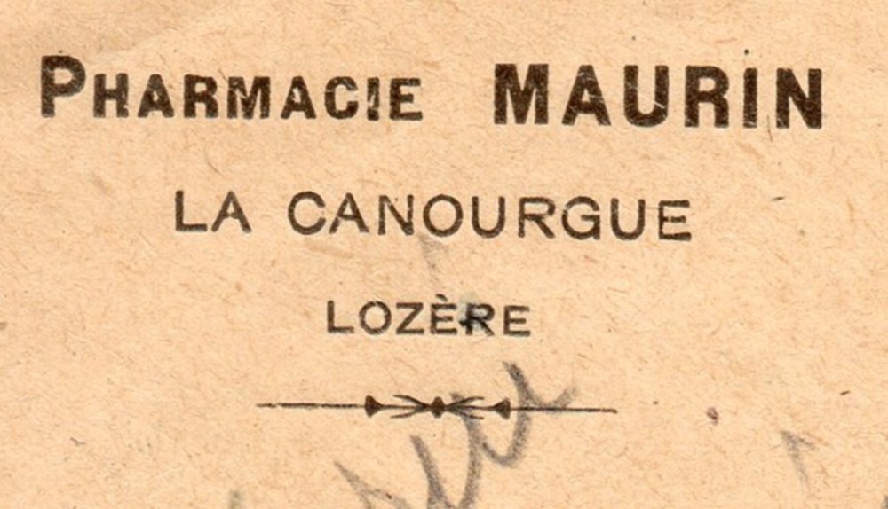 Maurin Paul (1920) documents anciens factures commerciaux maurin paul 1920
