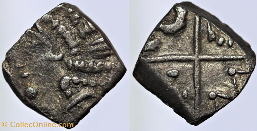 Rutènes - Drachme du type de "Magalas" monnaies antiques av jc ap celtes rutenes drachme du type de magalas