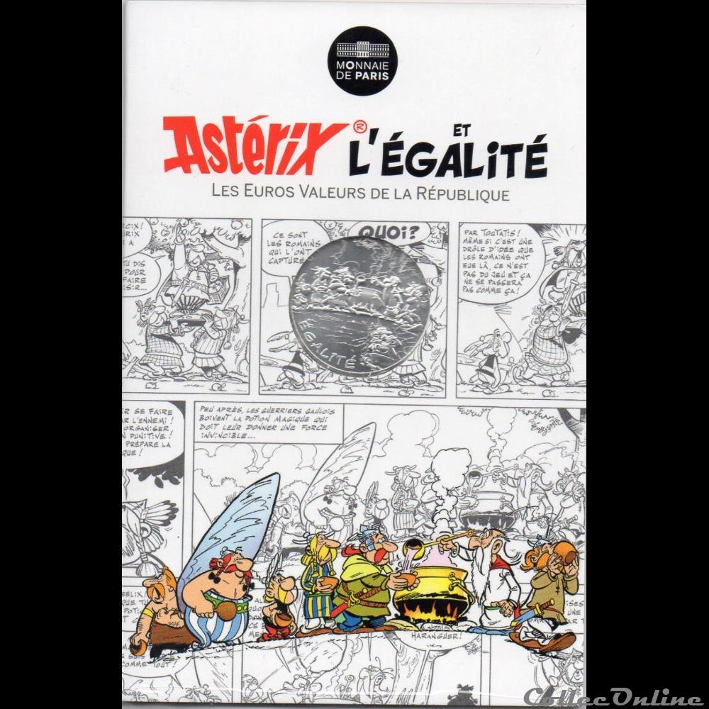 2015 - 10 euro Astérix - Egalité monnaie france 2015 10 euro asterix egalite