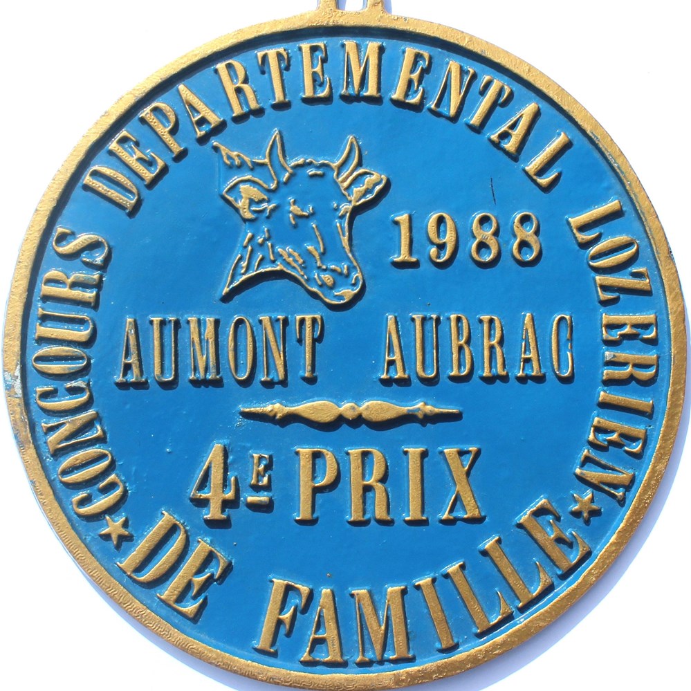 medailles france 1988 concours departemental lozerien