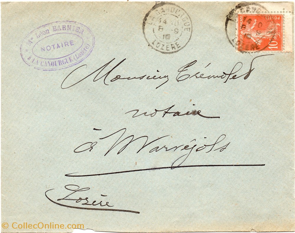 Barnier Léon (1910) documents anciens factures commerciaux barnier leon 1910