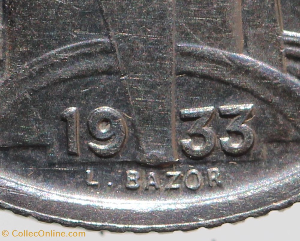 F-335 - Bazor - 5 fr. - 1933 monnaies monde france f 335 bazor 5 fr 1933