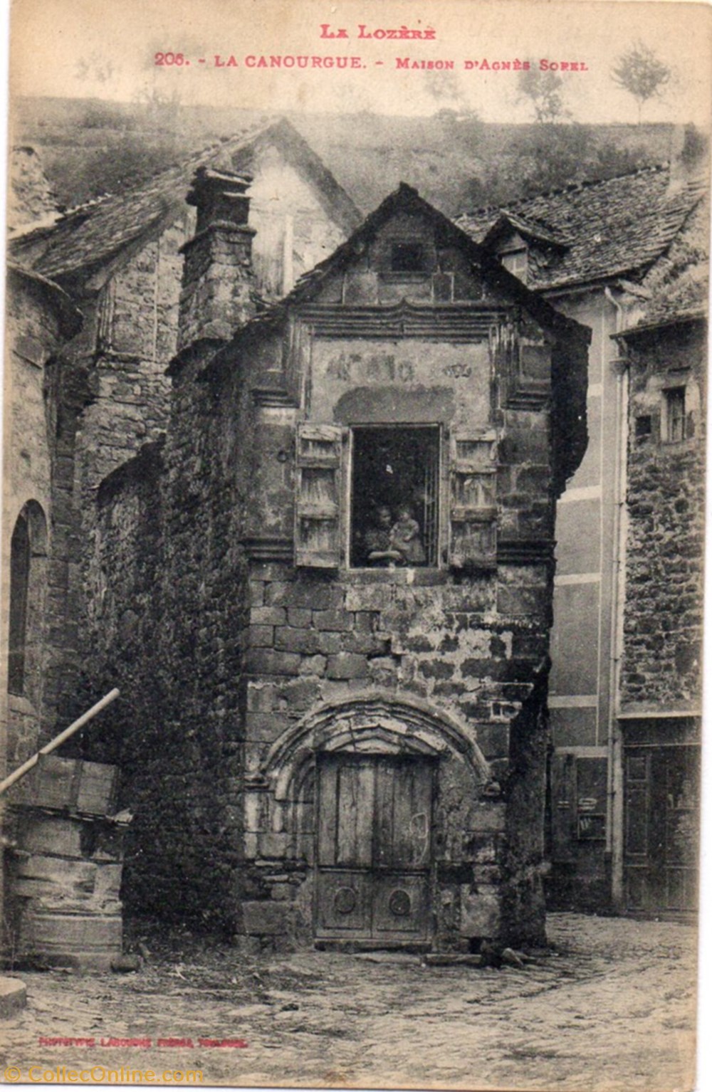 cartes postales europe france c15 206 maison agnes sorel