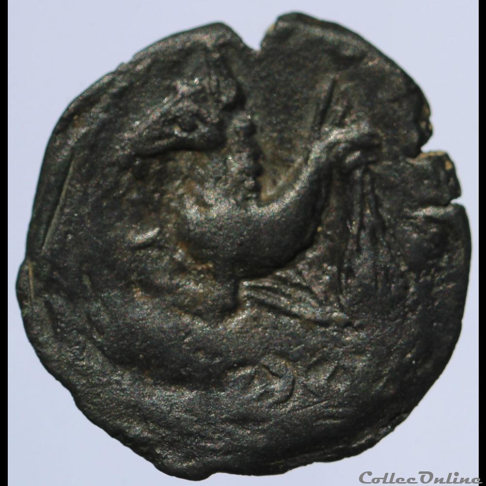 série 1193 DT 3563 Bronze MOTVIDIACA monnaie antique gauloise serie 1193 dt 3563 bronze motvidiaca