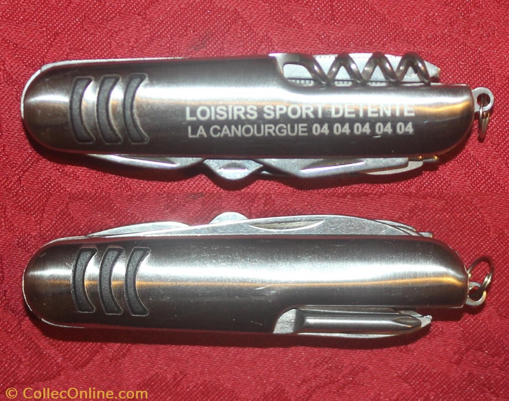 couteaux regionaux couteau publicitaire pour canourgue