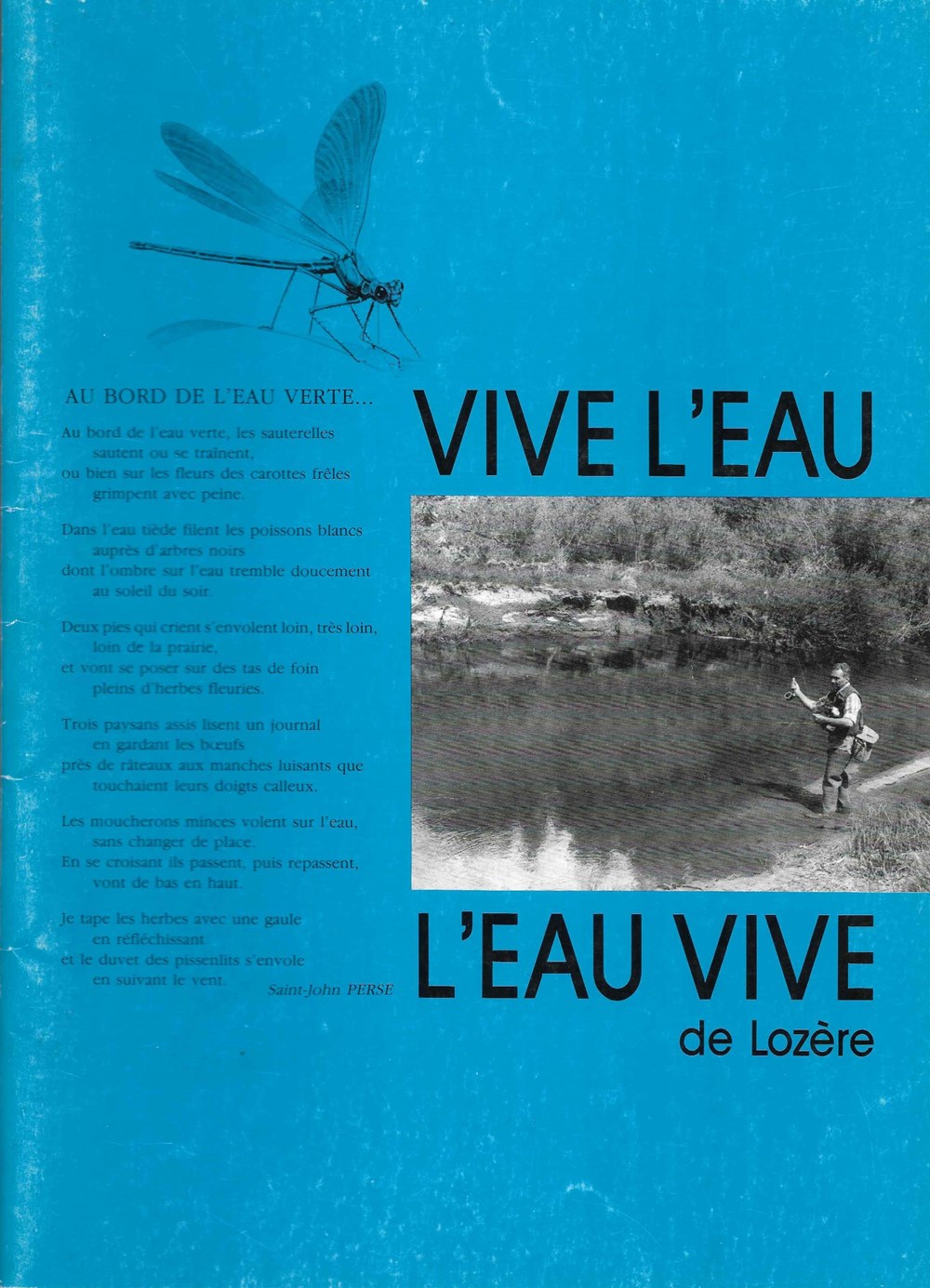 1992 - Vive l'eau, l'eau vive de Lozère livres bd revues 1992 vive eau eau vive de lozere