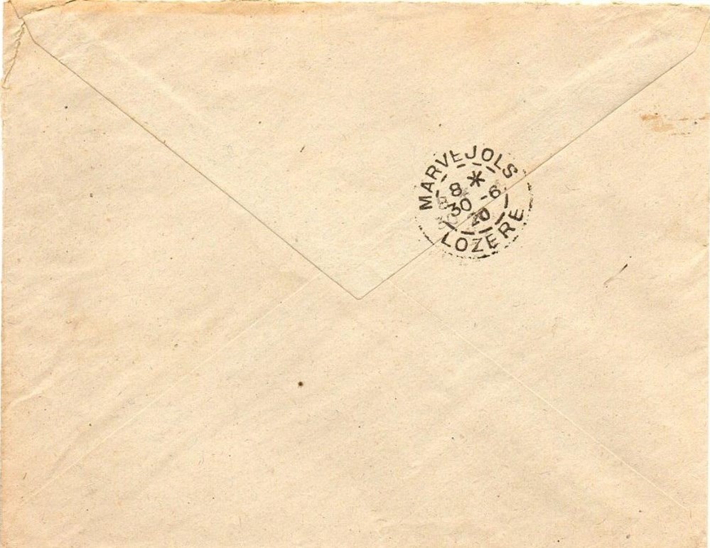 1920 - Cachets type B4 documents anciens marques postales europe 1920 cachets type b4