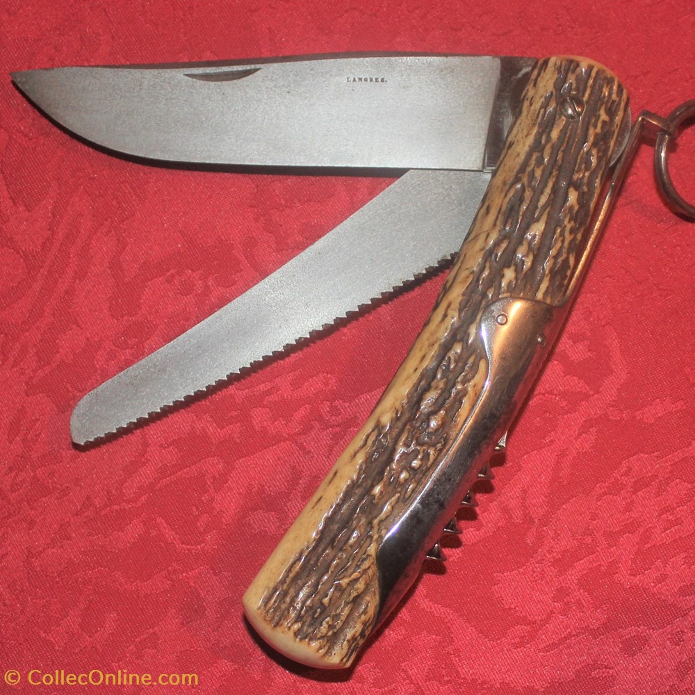 couteaux grand couteau de chasse langres