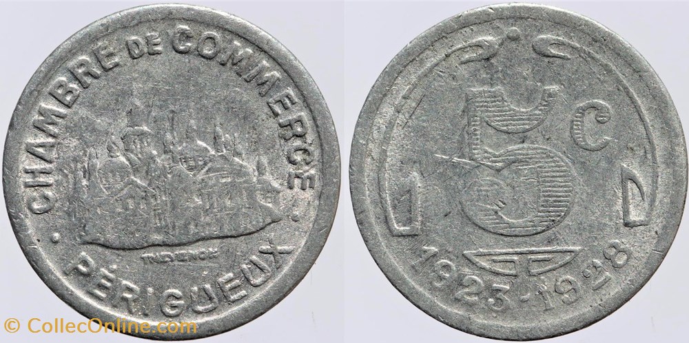 24 - Périgueux- 5 centimes monnaies monde france 24 perigueux 5 centimes