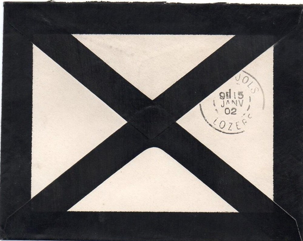 1902 - Cachets type A2 documents anciens marques postales europe 1902 cachets type a2