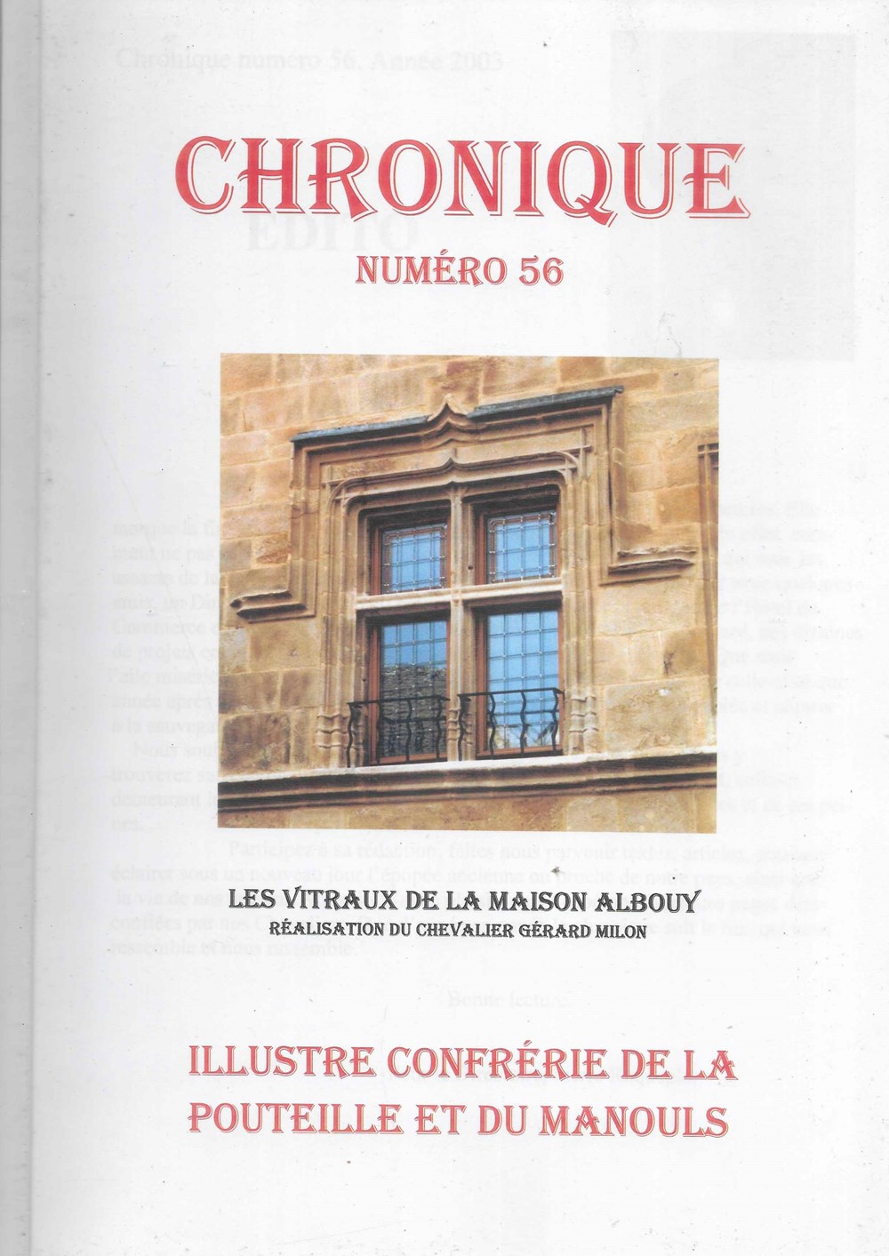 livres bd revues 2003 chronique n 56