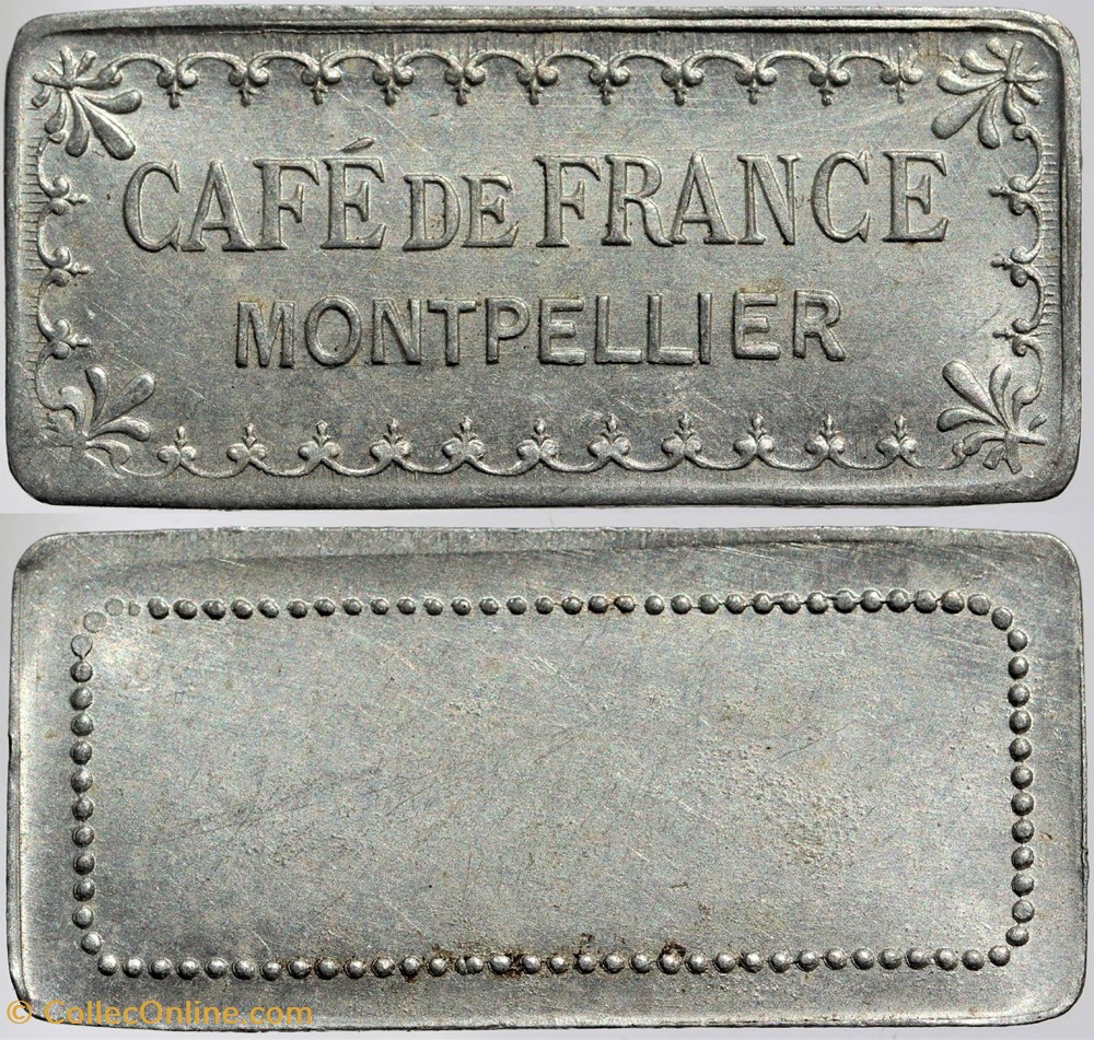 monnaies monde france 34 montpellier jeton