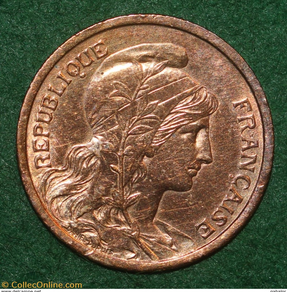2 centimes Dupuis 1900 monnaies monde france 2 centimes dupuis 1900