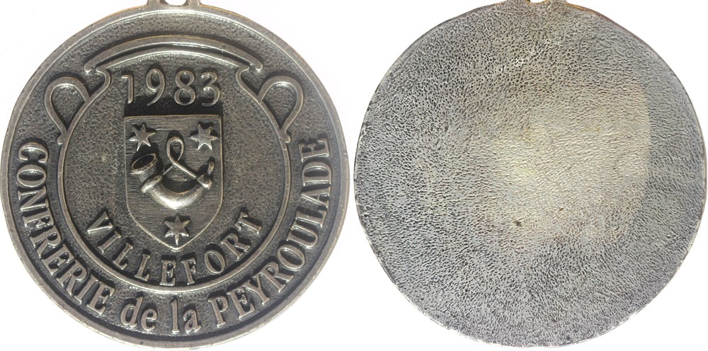 medailles france 1983 medaille de la confrerie de la peyroulade