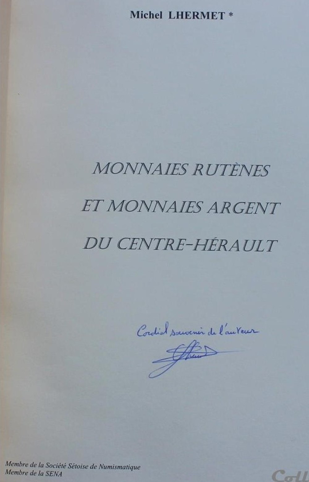 2005 - Monnaies Rutènes... - M. Lhermet livres ouvrages 2005 monnaies rutenes m lhermet