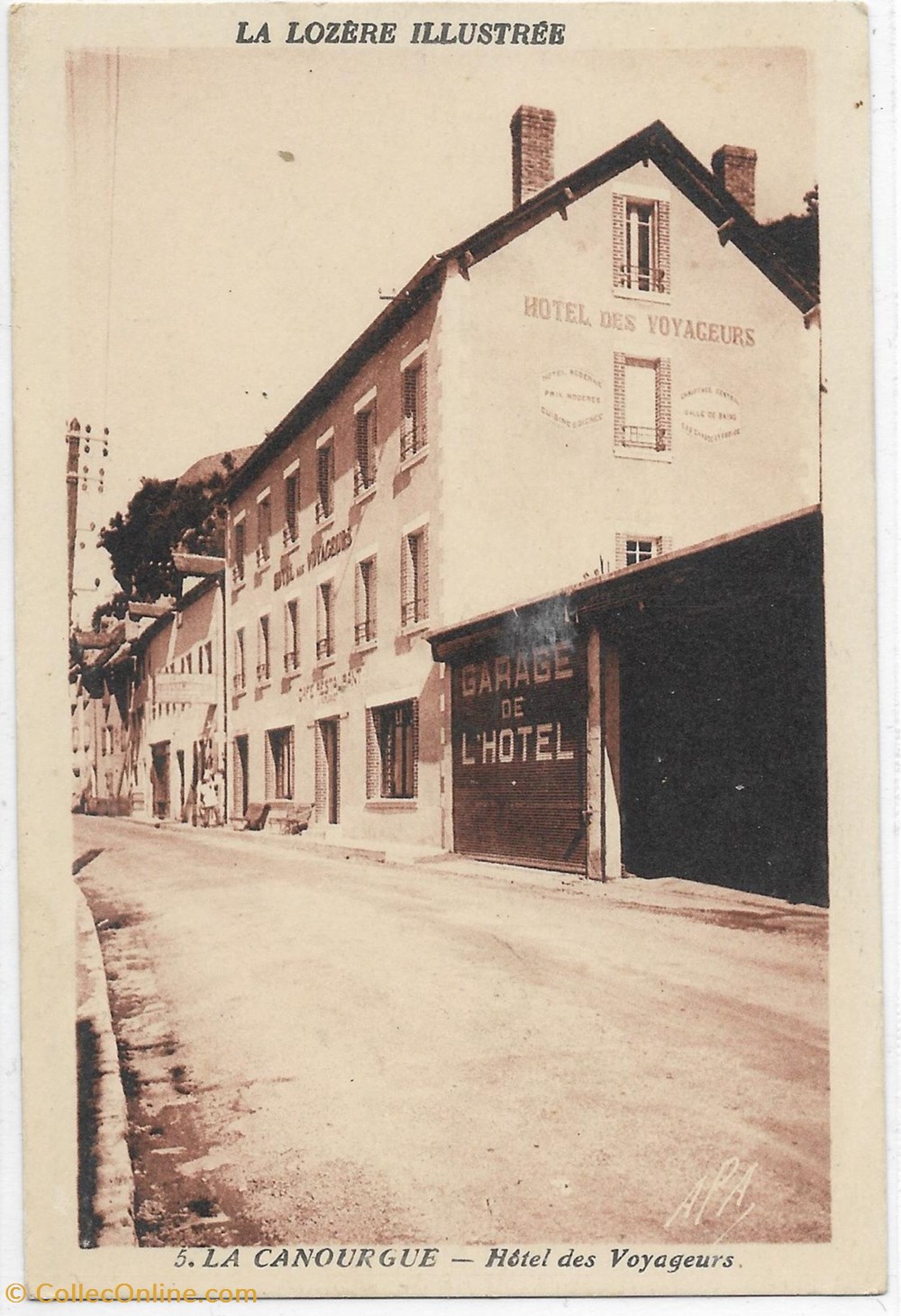 cartes postales europe france c05 5 hotel des voyageurs