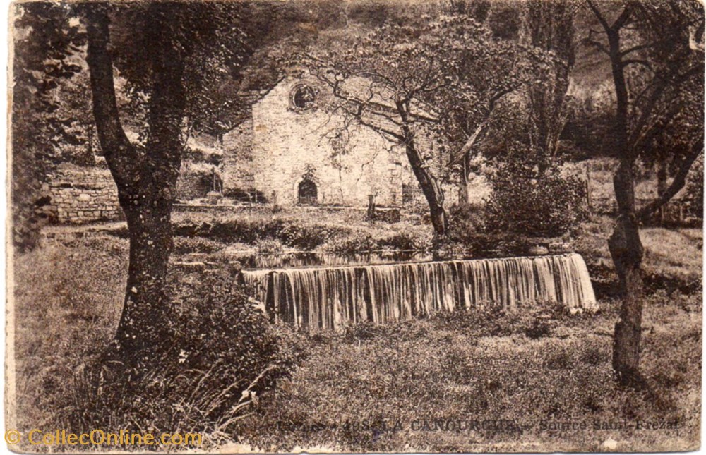 C27 - 498 - Source de Saint-Frézal cartes postales europe france c27 498 source de saint frezal