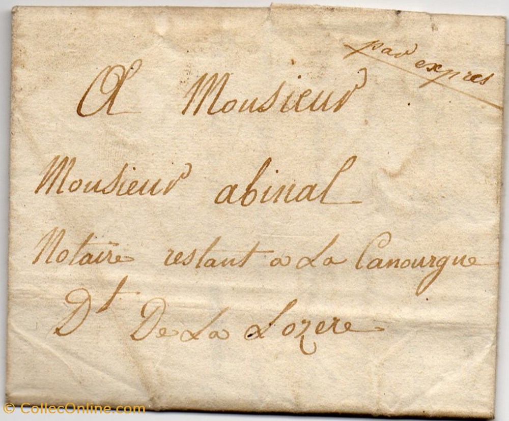 1816 - lettre du 23 août documents anciens marques postales europe 1816 lettre du 23 aout