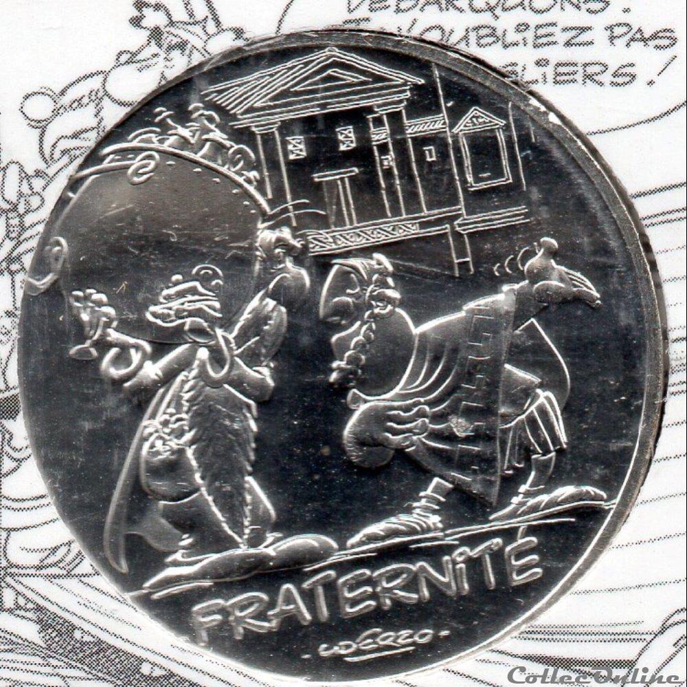 2015 - 10 euro Astérix - Fraternité monnaie france 2015 10 euro asterix fraternite