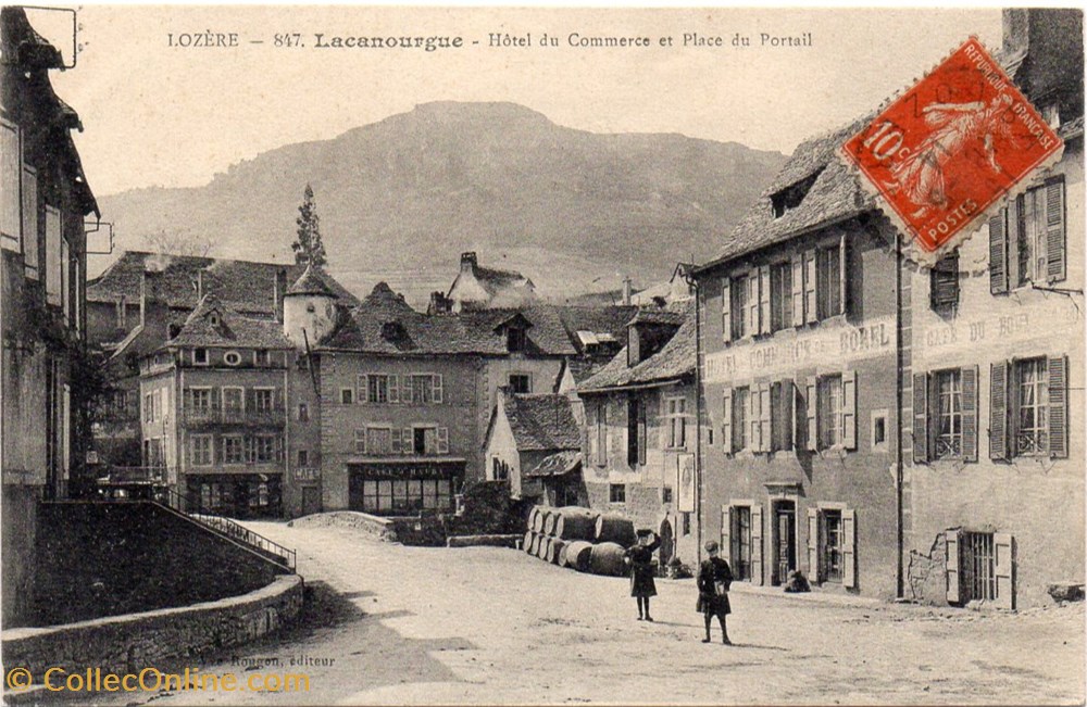 cartes postales europe france c18 847 hotel du commerce