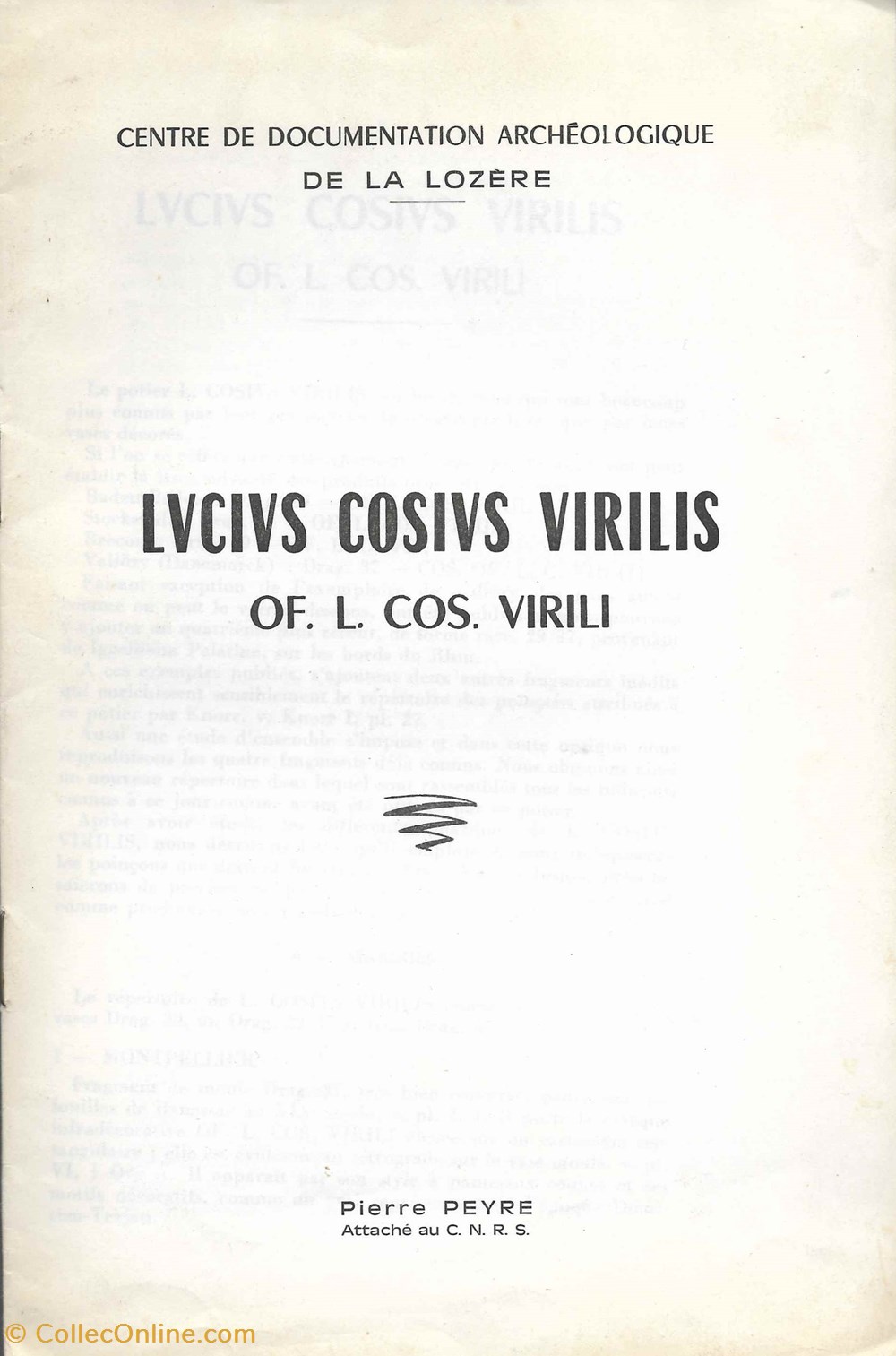 1973 - Lvcivs Cosivs Virili livres bd revues 1973 lvcivs cosivs virili