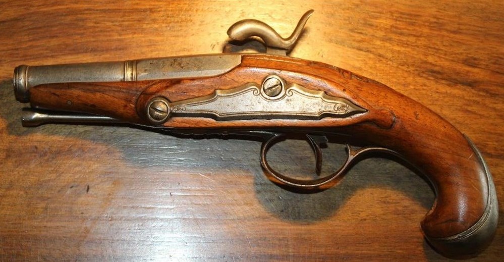 militaria autres petit pistolet dit de carrosse