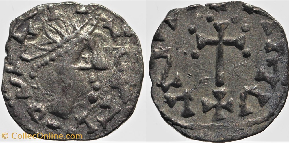 Non retrouvé, denier monnaies europe medievale a royaumes francs non retrouve denier