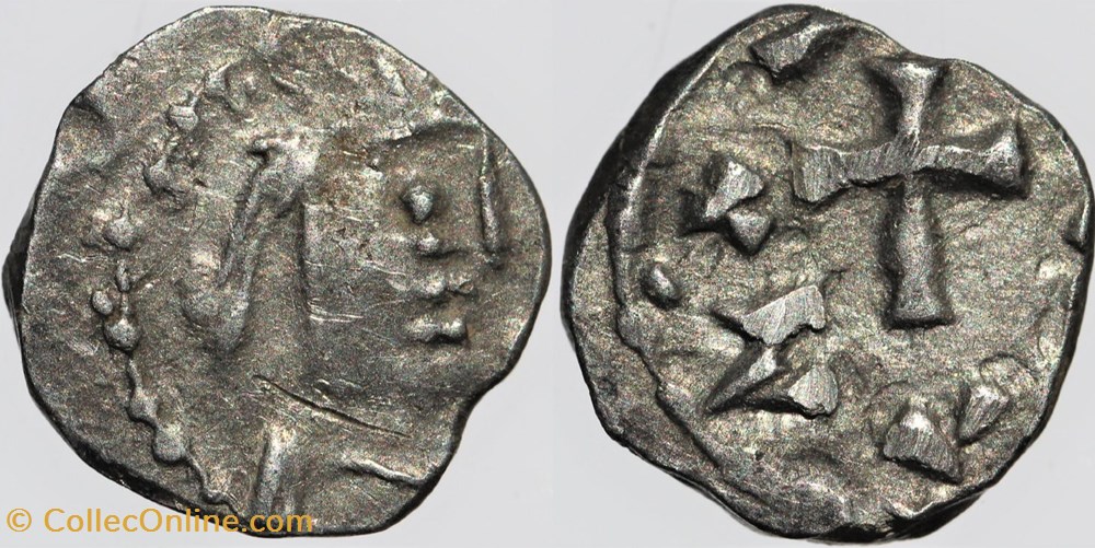 Marseille, denier monnaies europe medievale royaumes francs marseille denier