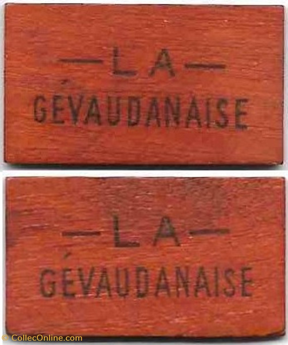 societe jouets autres 48 la gevaudanaise jeton jeux de cartes