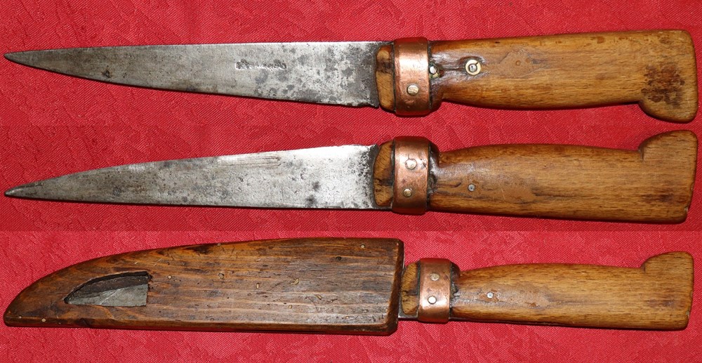Couteau fixe avec étui couteaux de metier couteau fixe avec etui