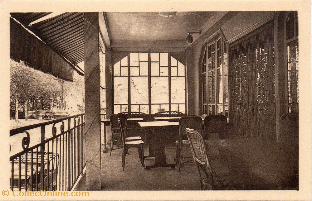 cartes postales europe france c15 pergola de hotel des colonnes